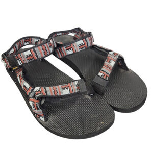 TEVA MENS TRIBAL SANDAL Black Grey SZ 11 HIKING OUTDOOR WATER SHOE GRANOLA